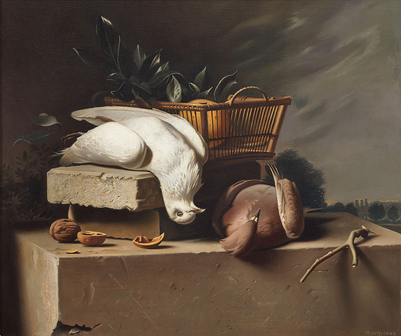 HynckesR_Stilleven_met_duiven_12-2017_pol_6014