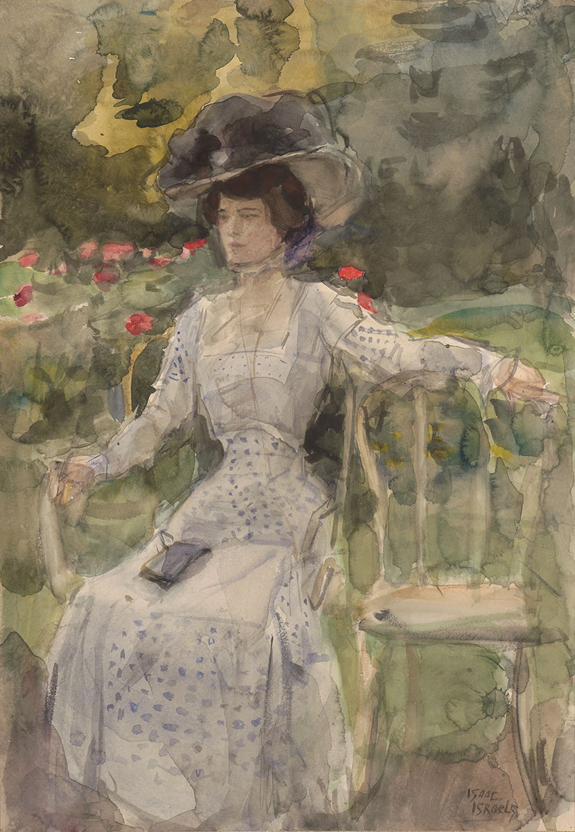 Isaac_Israels-Dame_in_tuin-Kunsthandel_studo_2000