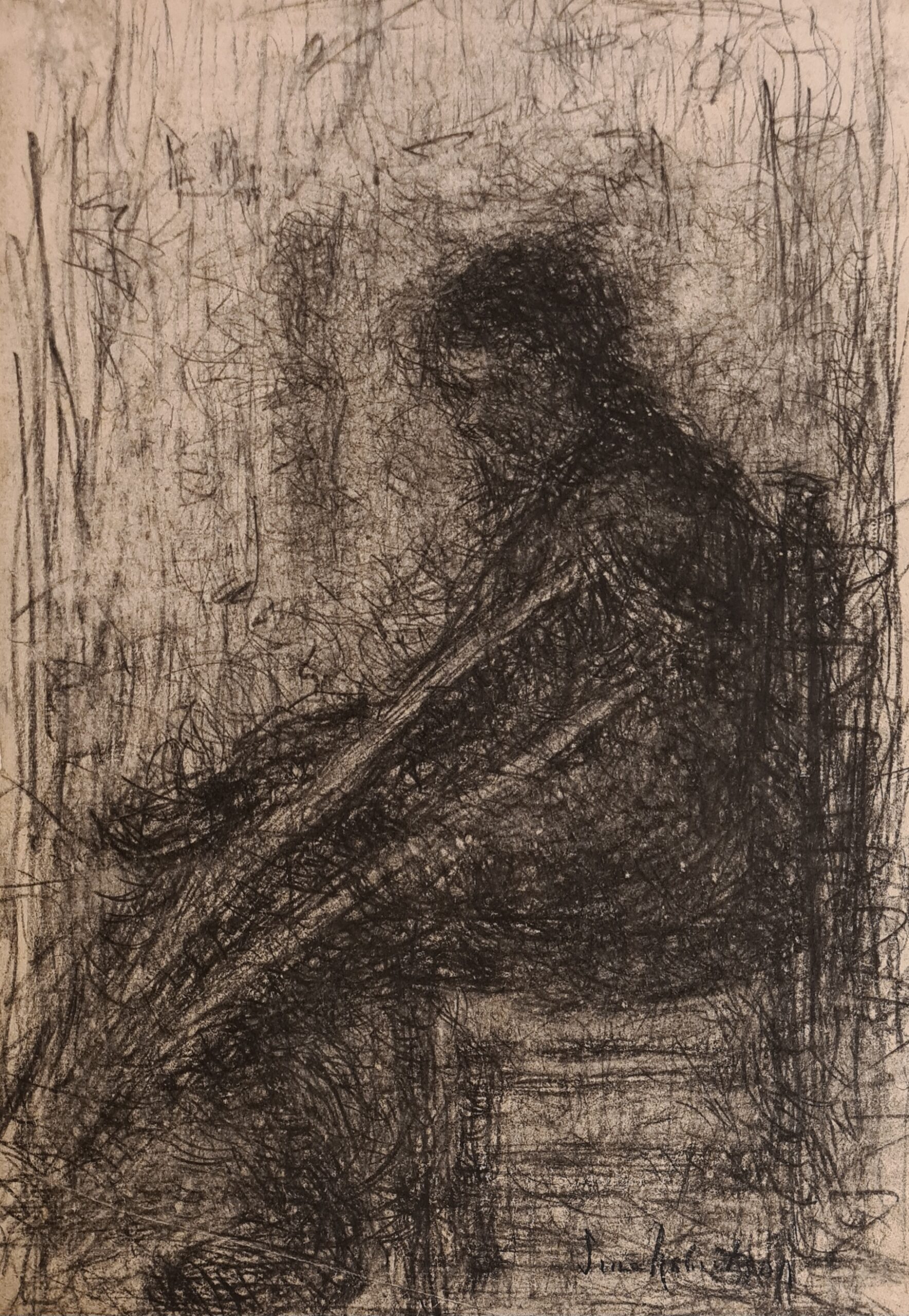 Suze Robertson man in leunstoel