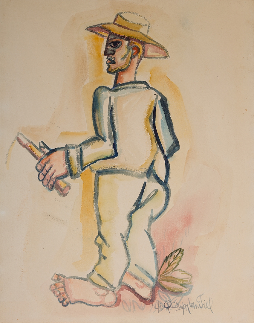 Quirijn_van_Tiel_Portret_van_een_schilder__1943s257