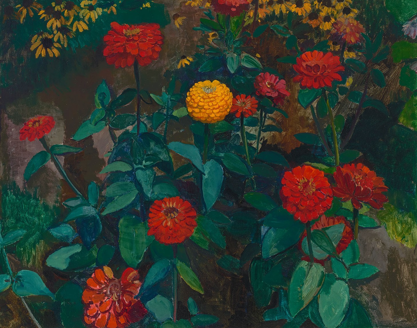 G.W.van Blaaderen-Zinnia's